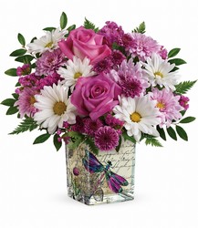 Wildflower In Flight Bouquet Cottage Florist Lakeland Fl 33813 Premium Flowers lakeland